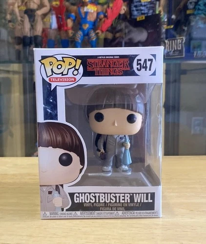 Funko Pop! Stranger Things GHOSTBUSTER WILL #547🔥