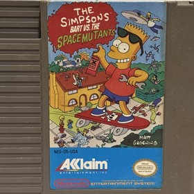 The Simpsons: Bart vs. the Space Mutants (Nintendo NES, 1991) Authentic Game