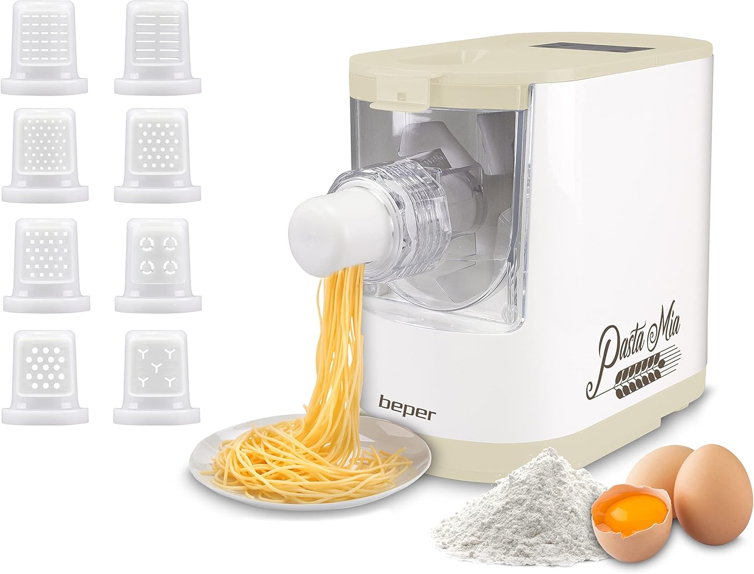 Macchina Automatica Pasta Mia Beper P102SBA500 200W - 8 Trafile - 1