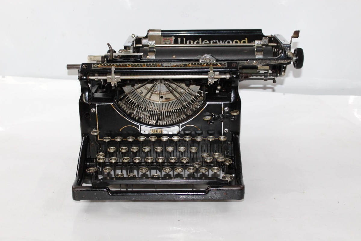 1912 Underwood No.5 Antique Desktop Typewriter | eBay