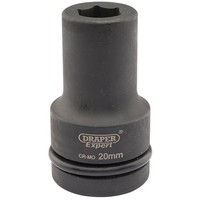 Draper Deep Impact Nuss 20Mm 1In Vierkantantrieb 6-Kant Chrom-Moly Hi Torq 05135