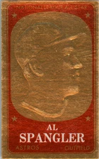 1965 Topps Embossed #53 Al Spangler - VG