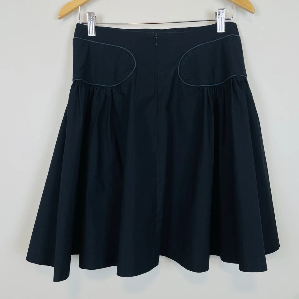 Zimmermann Size 10 AU / 6 US Skirt Black Mini Flair A Line Size 1 - Image 4 of 4