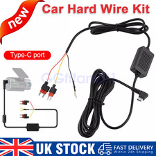 New Car Hard Wire Kit DVR Box For GPS Wifi Recorder Dash Camera Mini USB Type-C