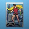 1966 Topps Batman Black Bat #2 Robin Boy Wonder - VG