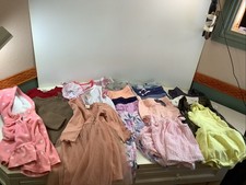 Baby girls Lot 21 PCs 12 Mo Jacket, Sweaters, Dresses, Shorts. Pants, Shirts