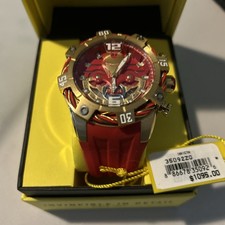 Reloj con correa Invicta 30315 Marvel Iron Man Sea Hunter para hombre 52 mm *LE/3K*