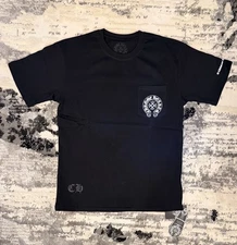 Chrome Hearts Black Short Sleeve T-Shirt Size Medium