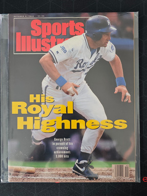 1992 October 5 Sports Illustrated Magazine George Brett ''His Royal Highness'' K1