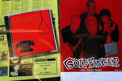 GOLDFINGER POSTER, ''HANG UPS'' (G2)