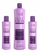 Cadiveu Plastica dos Fios Straightener Brazilian Keratin Hair Treatment 3 Steps