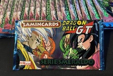 Bustina Lamincards Dragon Ball GT Serie Smeraldo (2007) Pacchetto ita Sigillato