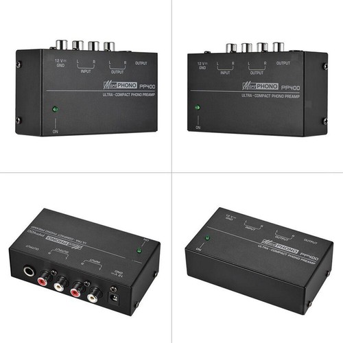 Preamplificatore fono Preamplificatore audio fono Amplificatore per giradischi - Foto 2 di 10