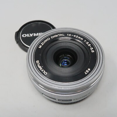 M.Zuiko 14-42mm f/3.5-5.6 EZ Silver Lens for Panasonic Olympus