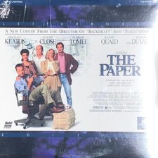 New THE PAPER LASERDISC 90s Michael Keaton Comedy Drama WS Edition '94 SEALED LD