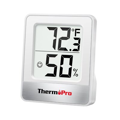ThermoPro TP49 Digital Hygrometer Indoor Thermometer Humidity Meter Room Ther...