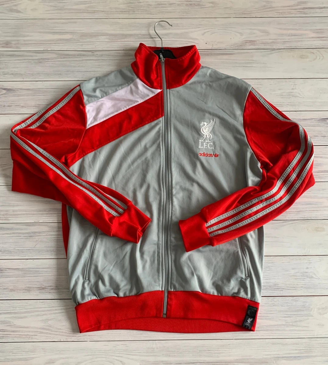 Liverpool Adidas Originals retro remake 90 s vintage track jacket