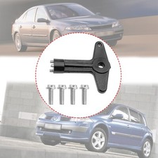 Felgendeckel Schlüssel Für Renault Megane Clio Scénic Laguna +Schrauben 90495549