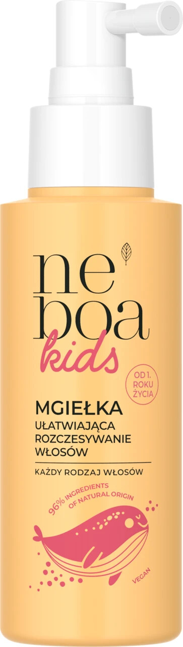Neboa Kids Detangling Hair Mist 96% Natural Ingredients & Vegan 100ml