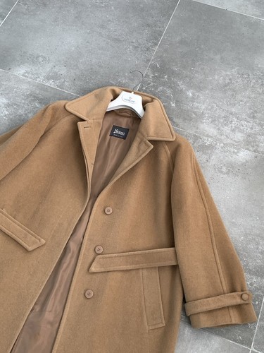 Women's HERNO Cashmere OVERSIZED Trench Coat Formal Jacket Mac IT 48 EU 44 UK 16 - Picture 4 of 24