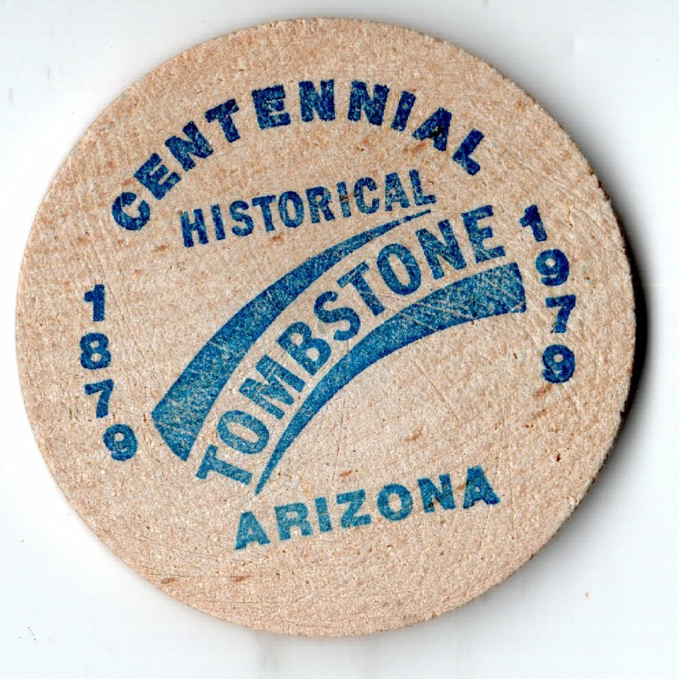 Tombstone Arizona 1879-1979 Historical Centennial Wooden Nickel | eBay