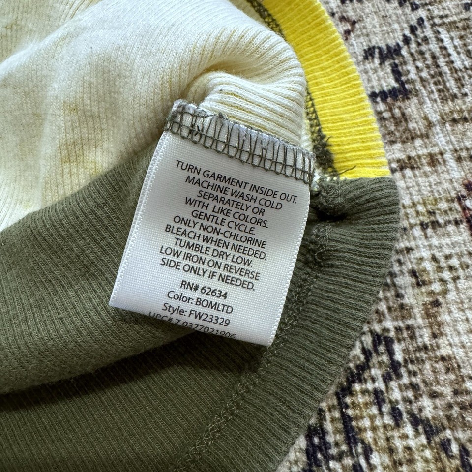 vintage Faded Glory Tank Top 1X Army Green Ombre Dye glitter grunge