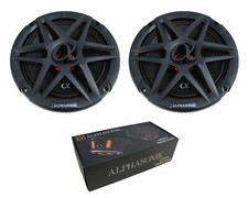 ALPHASONIK ABM80 8" 1600W MID RANGE SPEAKERS 4 OHM PRO CAR AUDIO 