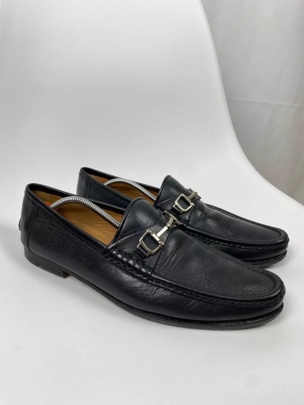 Mocassins Gucci cuir noir marron taille EU6 US7