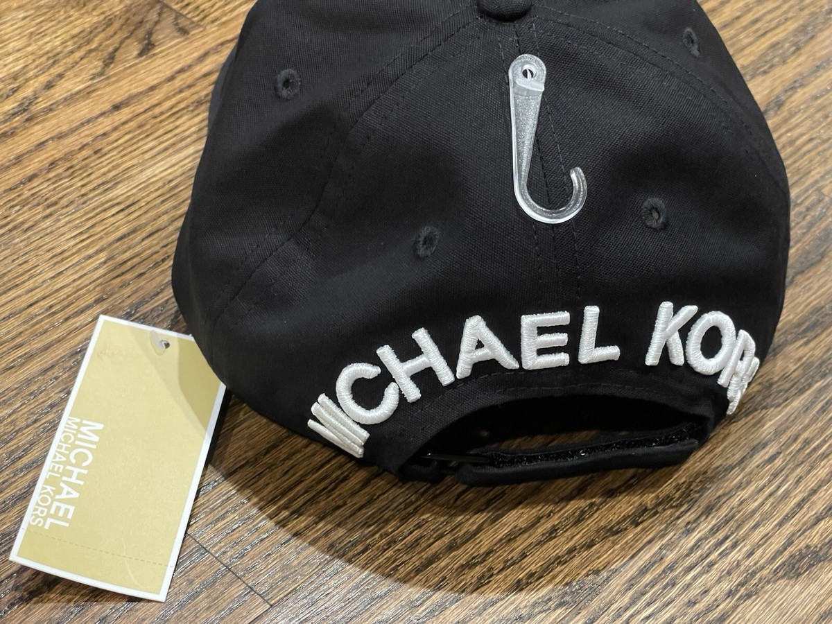 Michael Kors Women\'s Adjustable  Baseball Cap Black  MK Logo 100% Cotton Michael Michael Kors Women main image 2