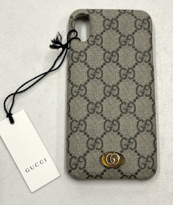 GUCCI - ★Gucci★iphoneX/XS Cover Gucci Print NIB Gucci Printed Cover for iPhone XS/X | eBay