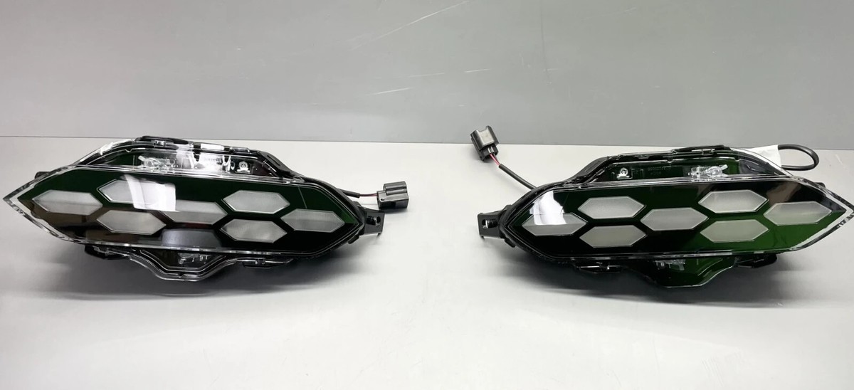 2024 Genuine Nissan R35 GT-R GTR Day Light Lamp Set Left&frasl;Right | eBay