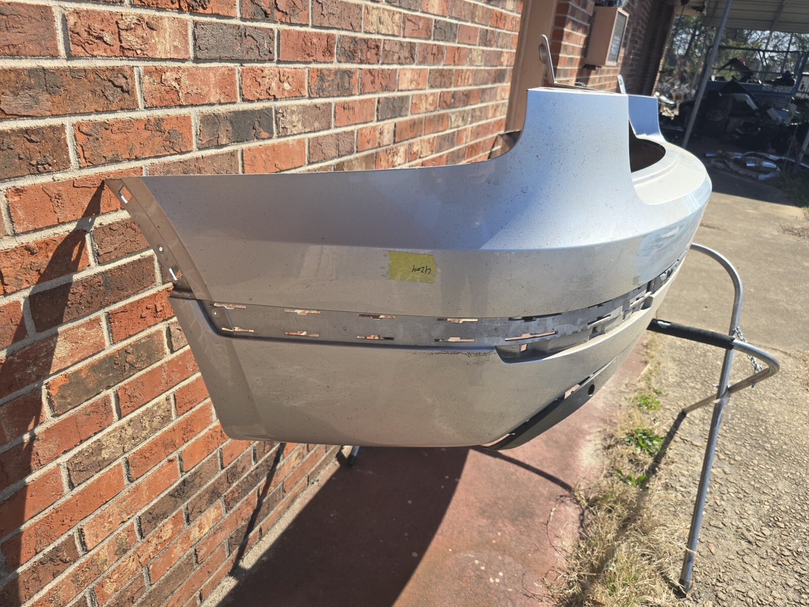 2016-2020 Bentley Bentayga 36A Rear Bumper Cover BY636 OEM Silver