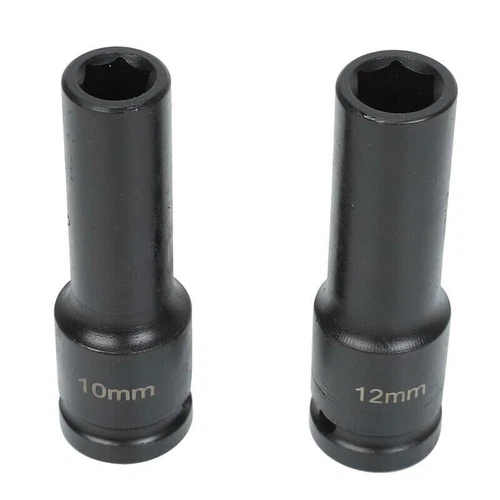 35pcs 1/2" Inch Deep Impact Socket Set Drive 6 Point Metric Garage Tool 8 - 32mm - Picture 11 of 11