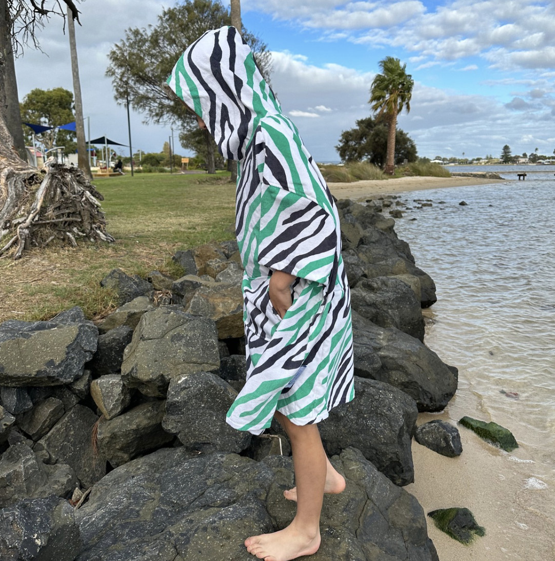 Hooded Poncho in Bag