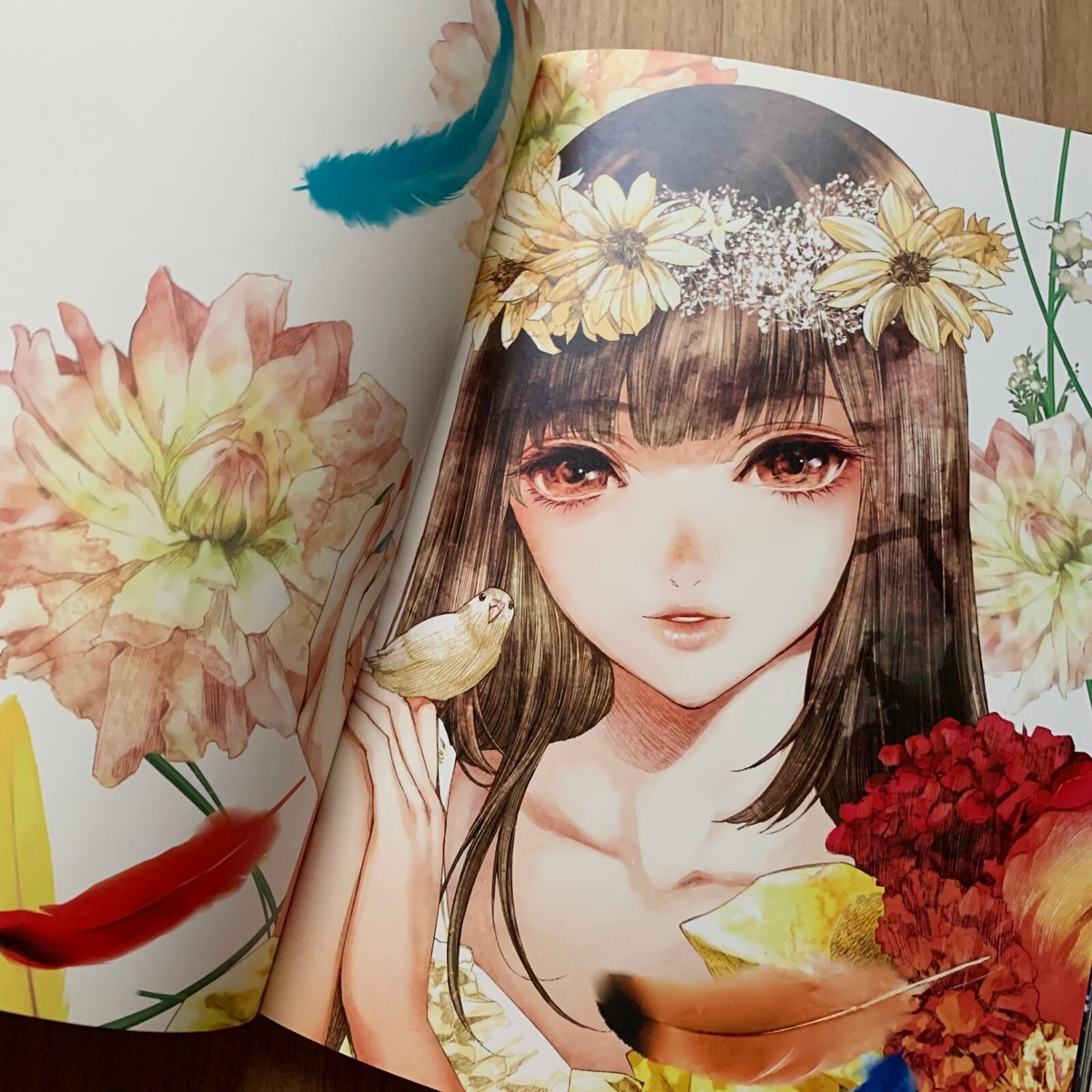 油彩画　「少女像」　Hiro art 油彩画 「少女像」 Hiro art（絵描きhiro C「慰め」 売買された