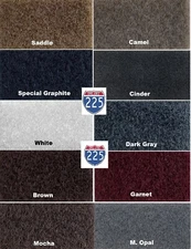 Durable Upholstery Multi Color Un-Backed Automotive Carpet 40" Wide-By the Yard 