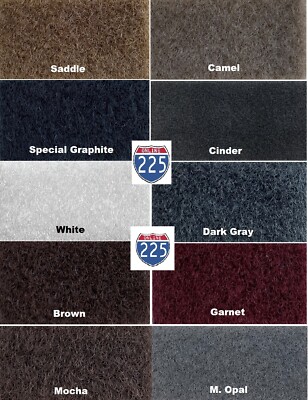 Durable Upholstery Multi Color Un-Backed Automotive Carpet 40'' Wide-By the Yard 