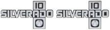 Oer Silverado 10 Front Fender Emblem Set 1981-1988 Chevy Truck Blazer Suburban Oer Silverado 10 Front Fender Emblem Set 1981-1988 Chevy Truck Blazer Suburban