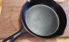 Ghost Mark 10.5" Cast Iron Vollrath Flat Bottom #8 Pan