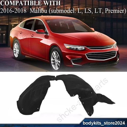New Left LH Driver Side Fender Liner Fits 2016-2018 Chevrolet Malibu GM1248265 - Foto 3 di 16