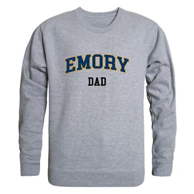 Emory University Eagles EU Dad Crewneck Sweatshirt Sweater