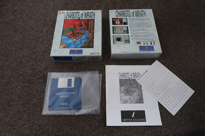 Chariots Of Wrath By Impressions ~ Originalverpacktes Amiga Spiel