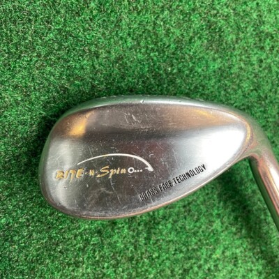 Bite-N-SpinO... Brass Face Technology 60 degree lob wedge S flex Kelmac grip RH