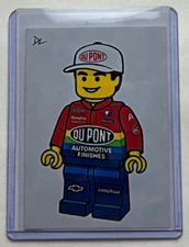 Jeff Gordon Limited Edition Artist Signed “The Minifigure” Trading Card 3/10