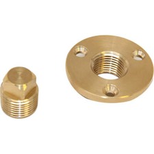 Sea-Dog Garboard Drain Plug - Machined Bronze 520040-1