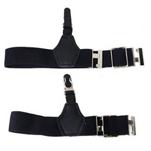 1 Par de Tirantes Ajustables para Calcetines para Hombres Ligas Soportes Clip para Calcetín Ligas - Imagen 3 de 4