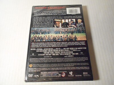 Gettysburg (DVD 1993) Tom Berenger Jeff Daniels Martin Sheen BRAND