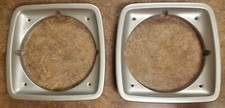 1974 - 1977 Dodge D600 Truck Headlight Bezel Set Pair Lh Rh Painted Trim Rat Rod
