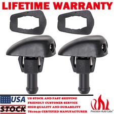 2 Car Universal Windshield Wiper Jet Water Sprayer Washer Spray Nozzle Sprinkler