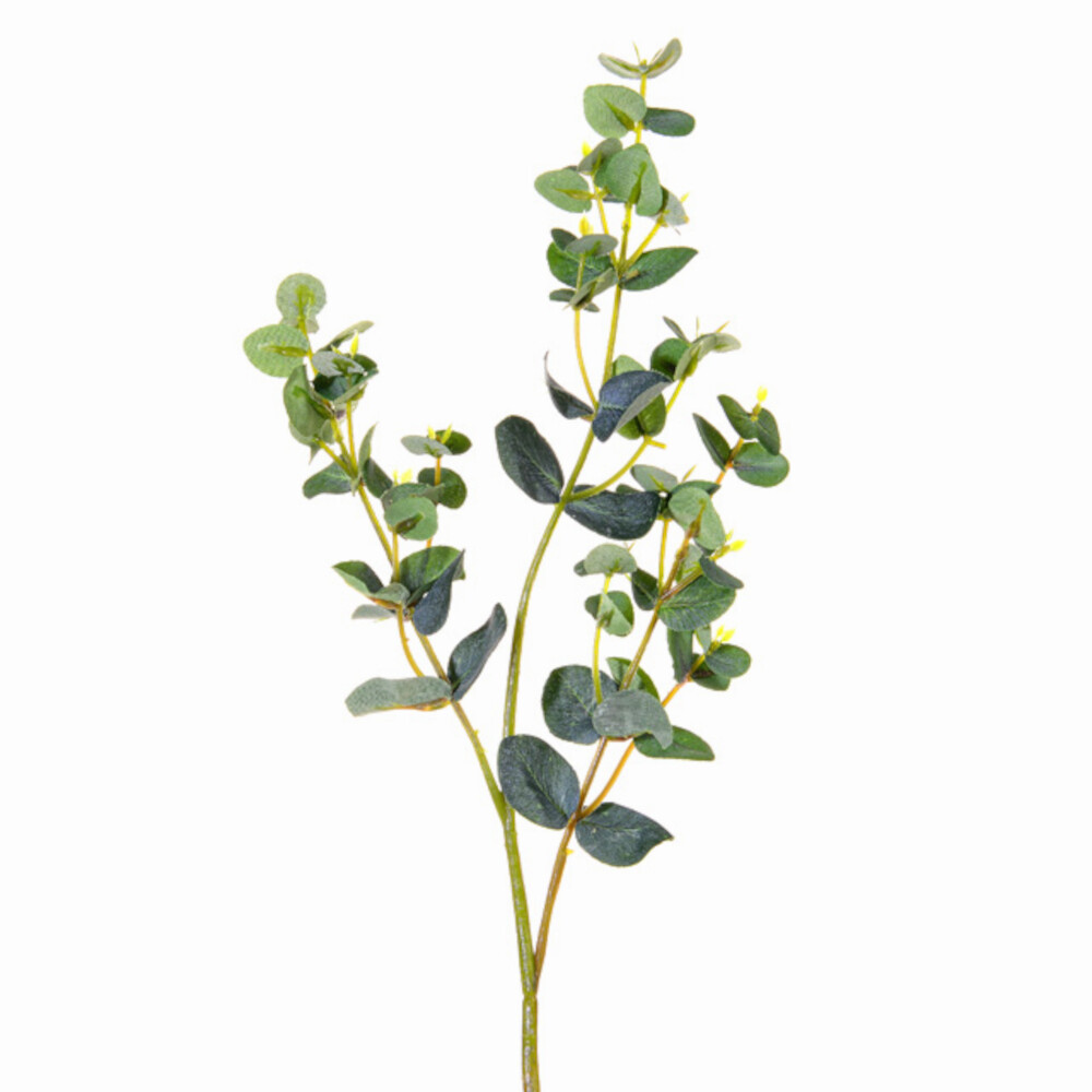 Mini Green Faux Silk Eucalyptus Spray 50cm/20 Inches Pack of 3